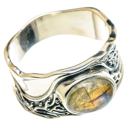Labradorite Rings handcrafted by Ana Silver Co - RING87869