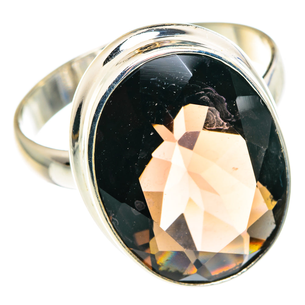 Smoky Quartz Rings handcrafted by Ana Silver Co - RING87872