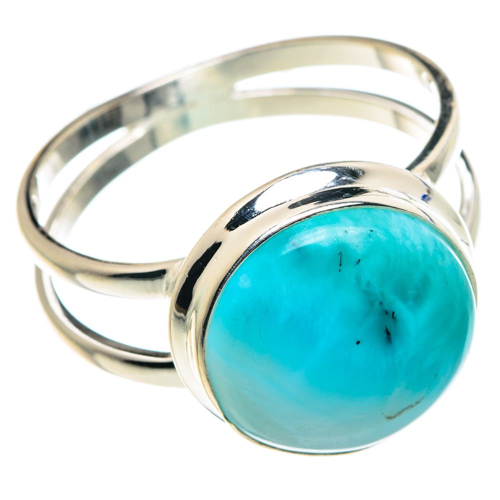 Larimar Rings handcrafted by Ana Silver Co - RING87899