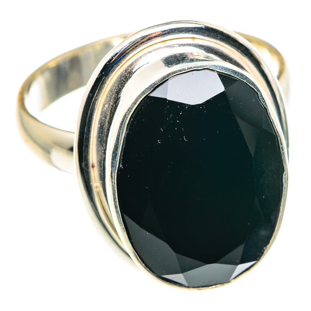 Black Onyx Rings handcrafted by Ana Silver Co - RING87922 - Photo 2
