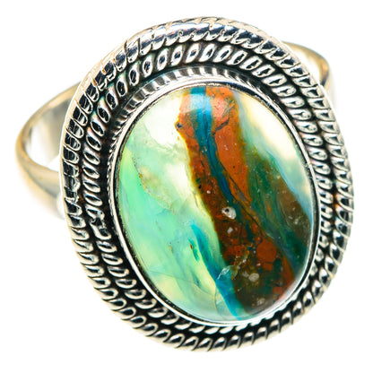 Peruvian Opal Rings handcrafted by Ana Silver Co - RING87941