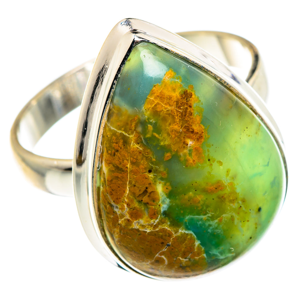 Peruvian Opal Rings handcrafted by Ana Silver Co - RING87961