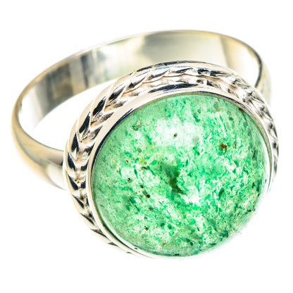Green Aventurine Rings handcrafted by Ana Silver Co - RING87966