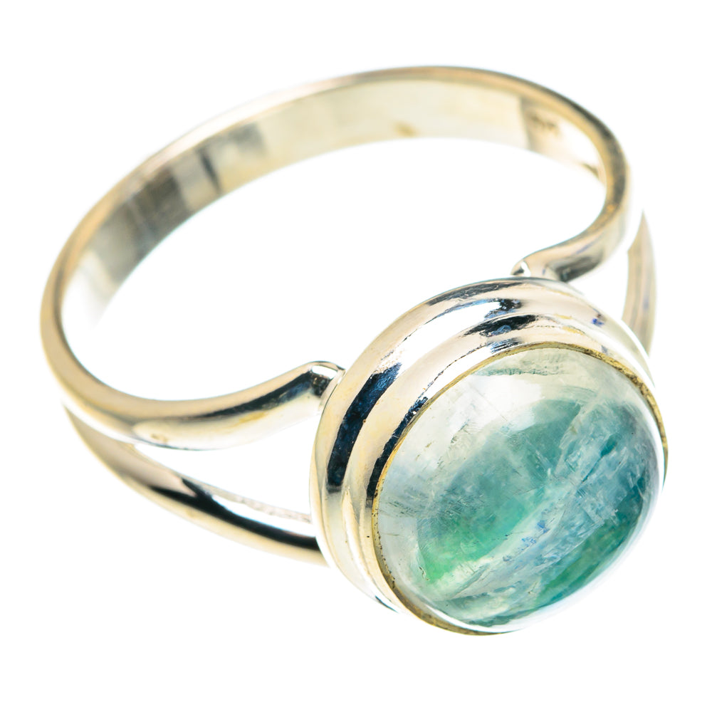 Green Moonstone Rings handcrafted by Ana Silver Co - RING87976
