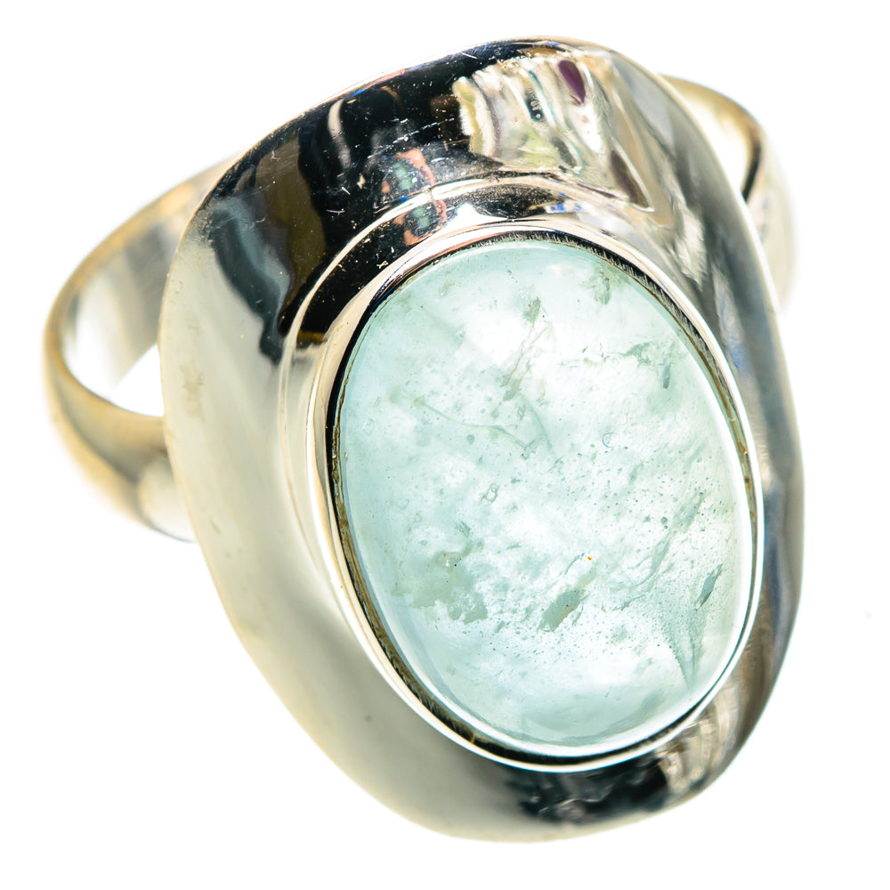 Aquamarine Rings handcrafted by Ana Silver Co - RING87994