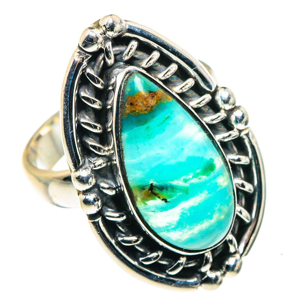 Peruvian Opal Rings handcrafted by Ana Silver Co - RING87995
