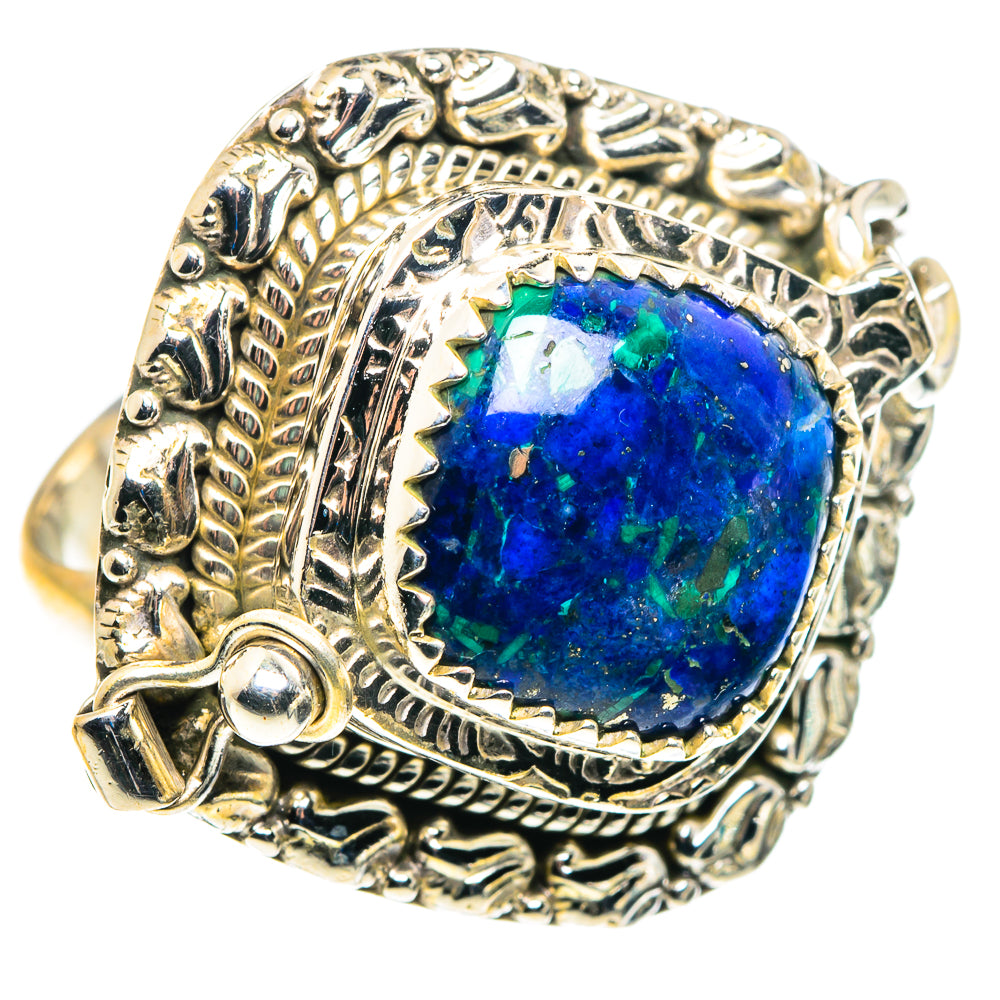 Azurite Rings handcrafted by Ana Silver Co - RING88027