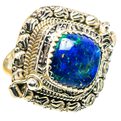 Azurite Rings handcrafted by Ana Silver Co - RING88027