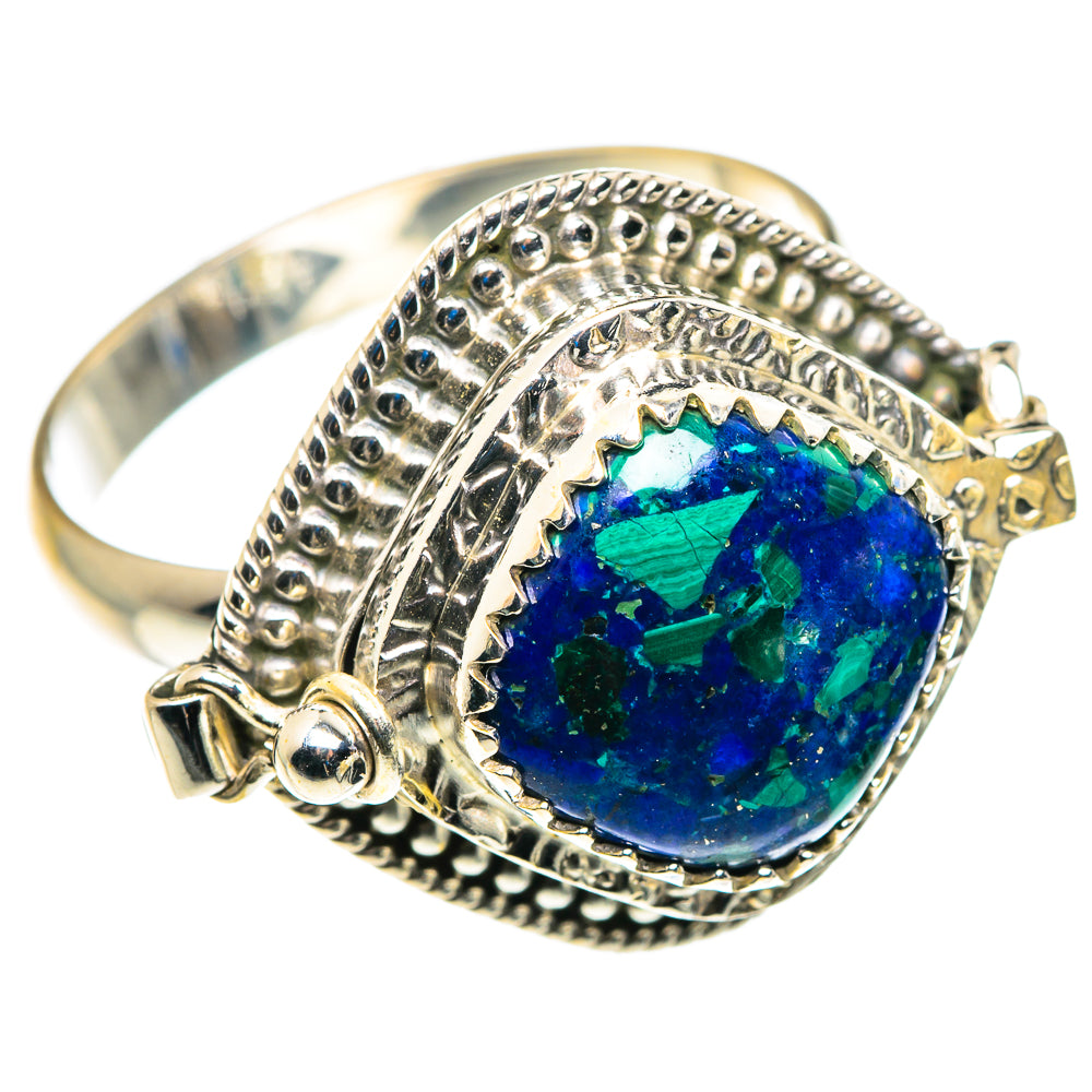Azurite Rings handcrafted by Ana Silver Co - RING88028