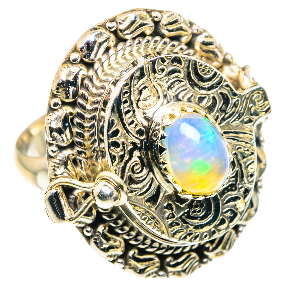 Ethiopian Opal Rings handcrafted by Ana Silver Co - RING88029