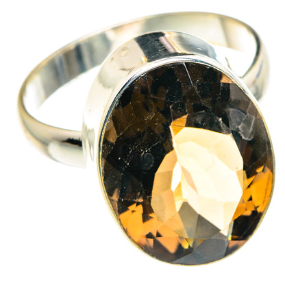 Smoky Quartz Rings handcrafted by Ana Silver Co - RING88040