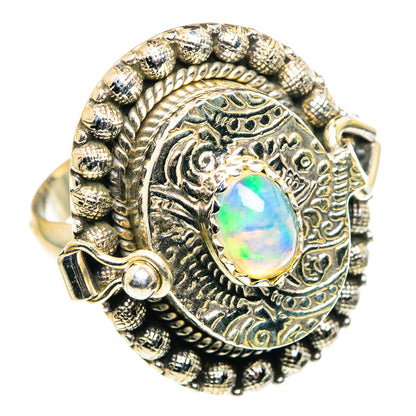 Ethiopian Opal Rings handcrafted by Ana Silver Co - RING88061