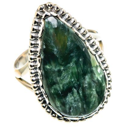 Seraphinite Rings handcrafted by Ana Silver Co - RING88071