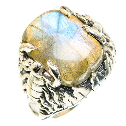 Labradorite Rings handcrafted by Ana Silver Co - RING88097