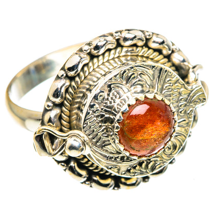 Sunstone Rings handcrafted by Ana Silver Co - RING88106