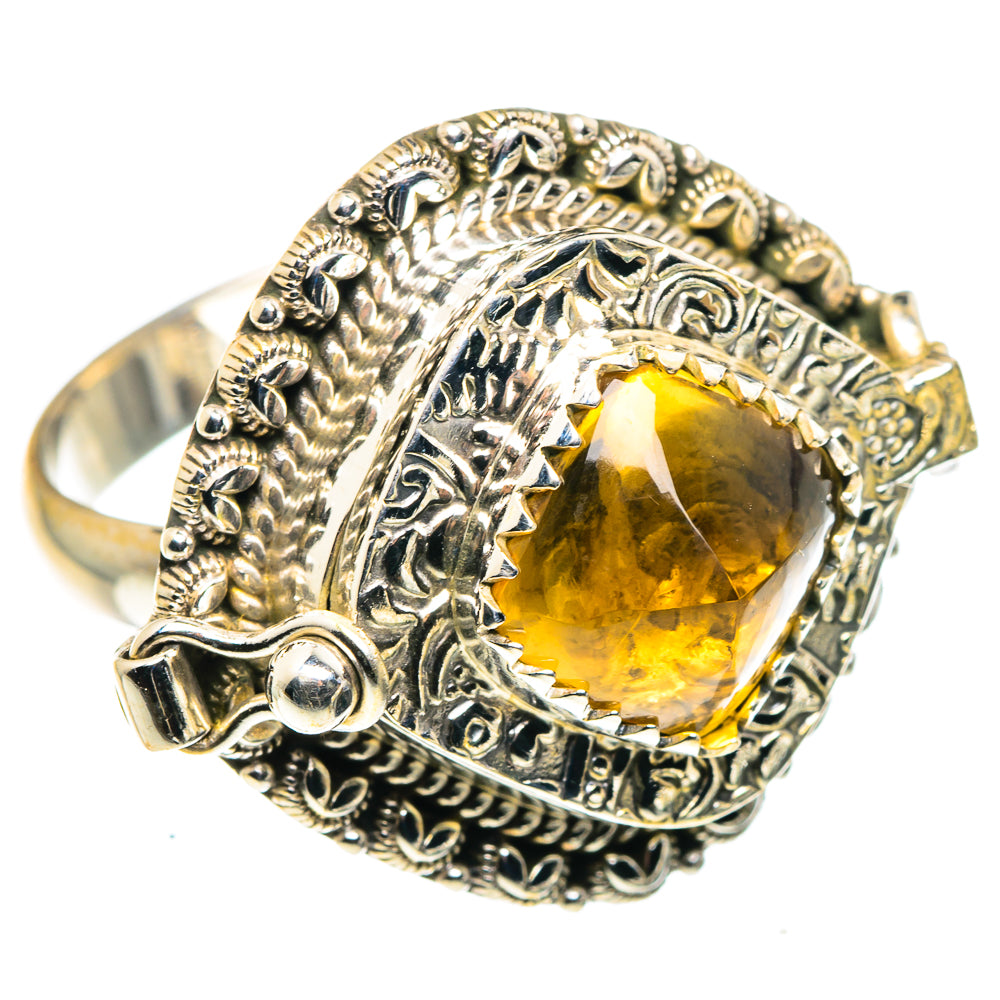 Citrine Rings handcrafted by Ana Silver Co - RING88107
