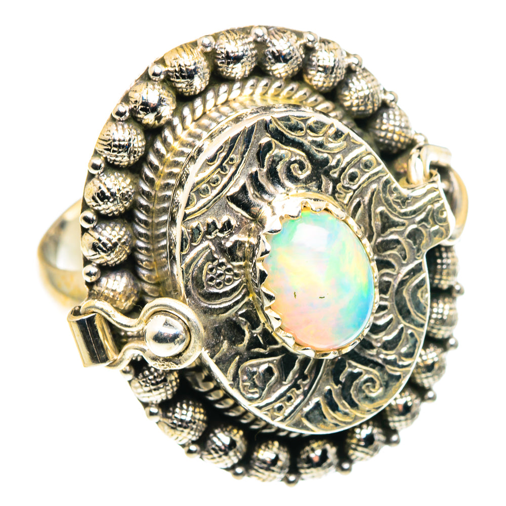 Ethiopian Opal Rings handcrafted by Ana Silver Co - RING88115