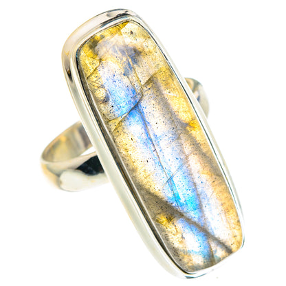 Labradorite Rings handcrafted by Ana Silver Co - RING88120