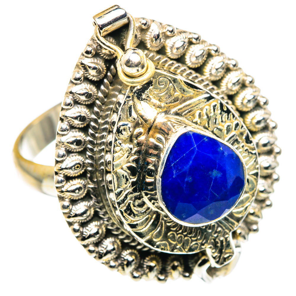 Lapis Lazuli Rings handcrafted by Ana Silver Co - RING88123