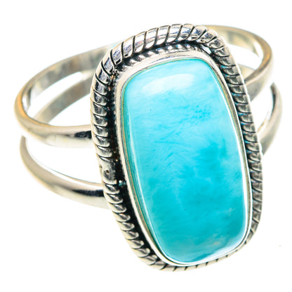 Larimar Rings handcrafted by Ana Silver Co - RING88138
