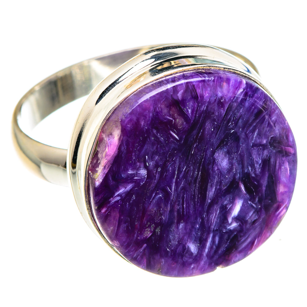 Charoite Rings handcrafted by Ana Silver Co - RING88152