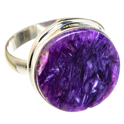 Charoite Rings handcrafted by Ana Silver Co - RING88152