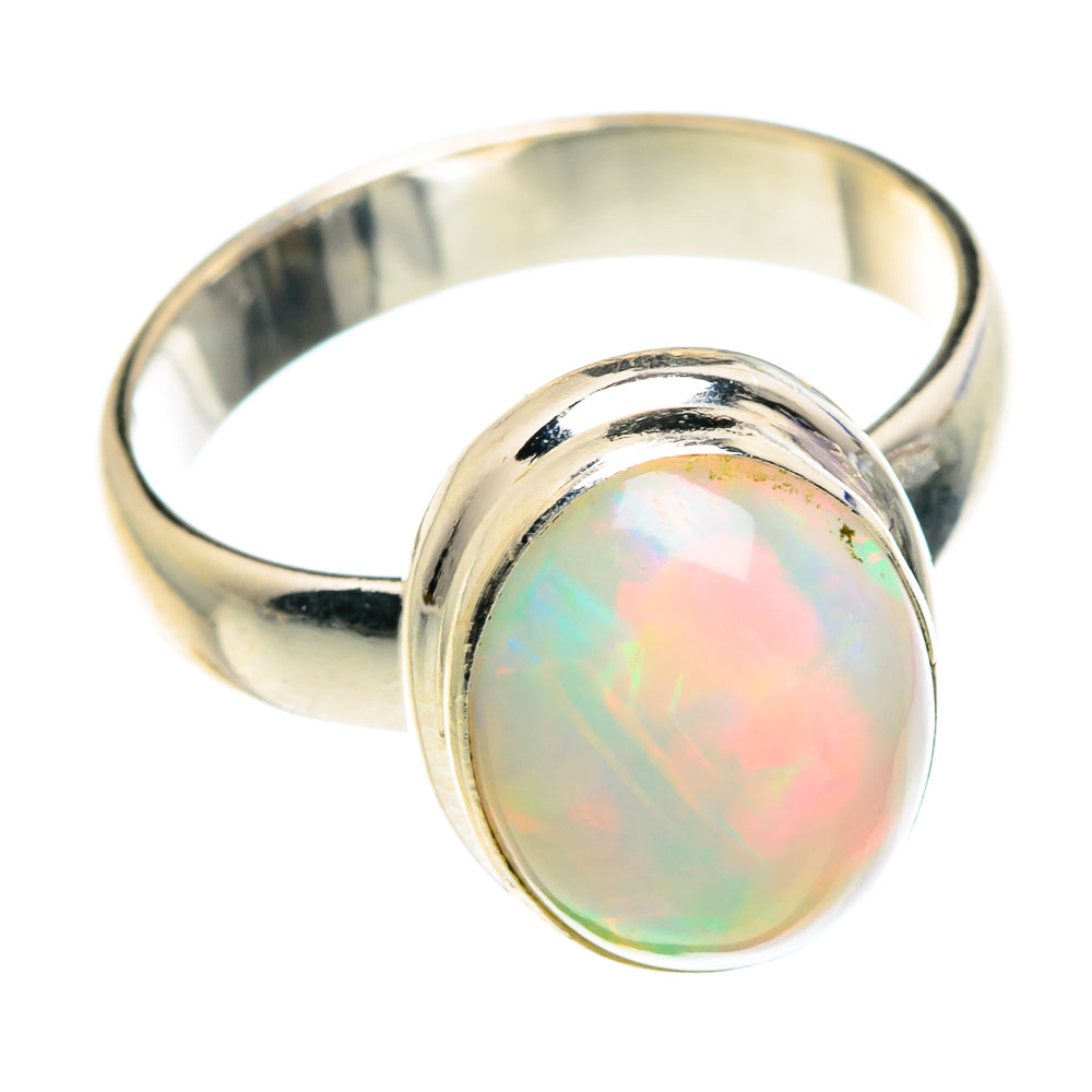 Ethiopian Opal Rings handcrafted by Ana Silver Co - RING88162