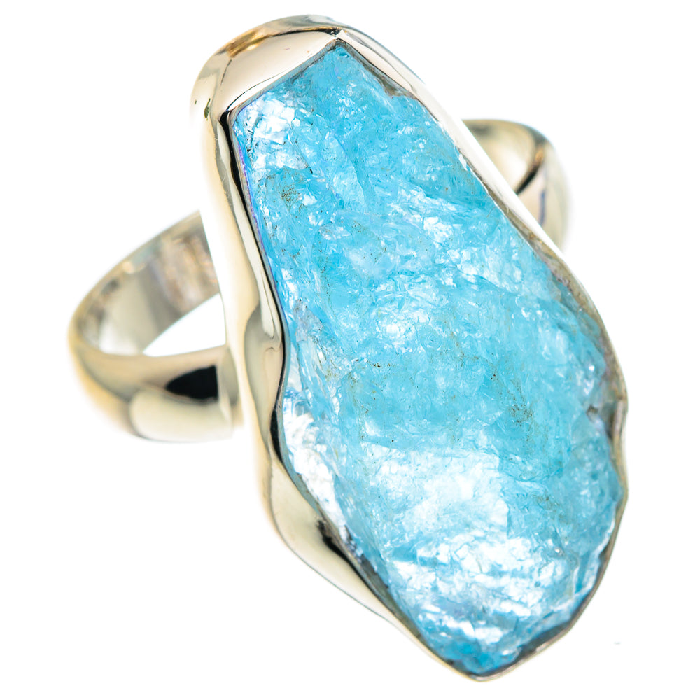 Aquamarine Rings handcrafted by Ana Silver Co - RING88163