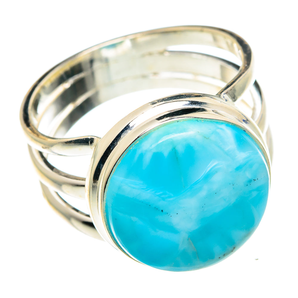 Larimar Rings handcrafted by Ana Silver Co - RING88164