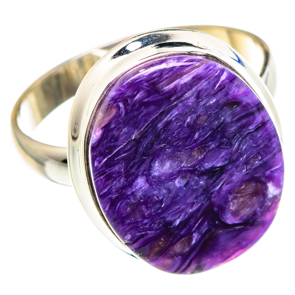Charoite Rings handcrafted by Ana Silver Co - RING88182