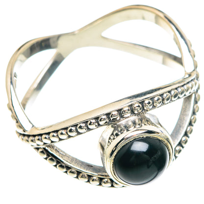 Black Onyx Rings handcrafted by Ana Silver Co - RING88187