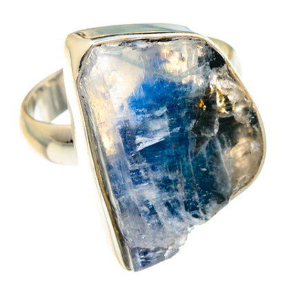 Rainbow Moonstone Rings handcrafted by Ana Silver Co - RING88188