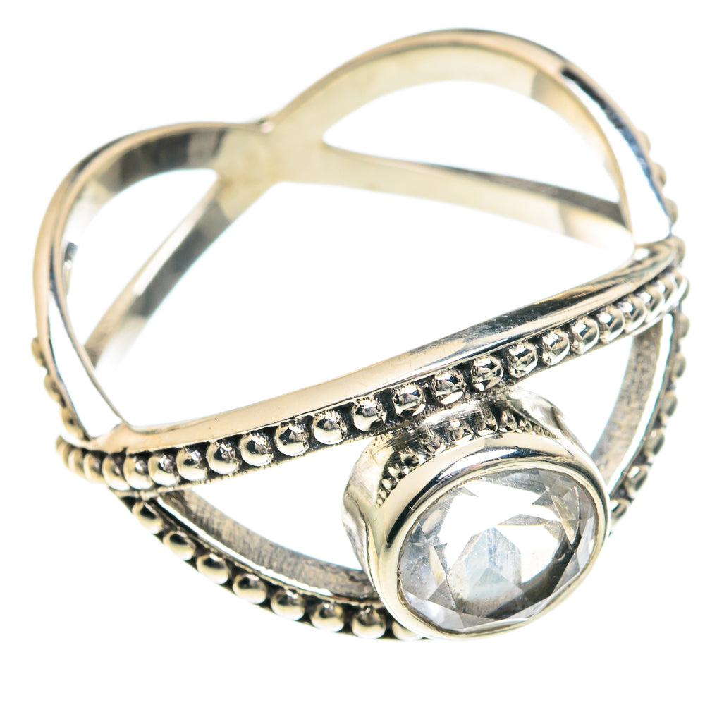 White Quartz Rings handcrafted by Ana Silver Co - RING88189