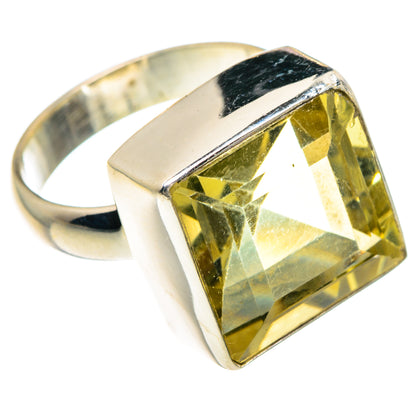 Lemon Quartz Rings handcrafted by Ana Silver Co - RING88194