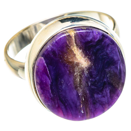 Charoite Rings handcrafted by Ana Silver Co - RING88216