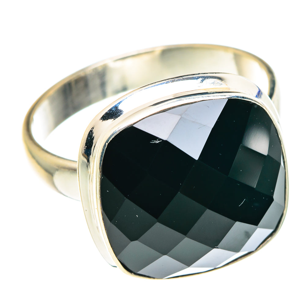 Black Onyx Rings handcrafted by Ana Silver Co - RING88220