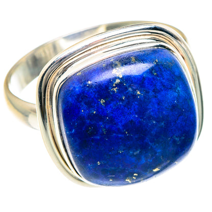 Lapis Lazuli Rings handcrafted by Ana Silver Co - RING88230