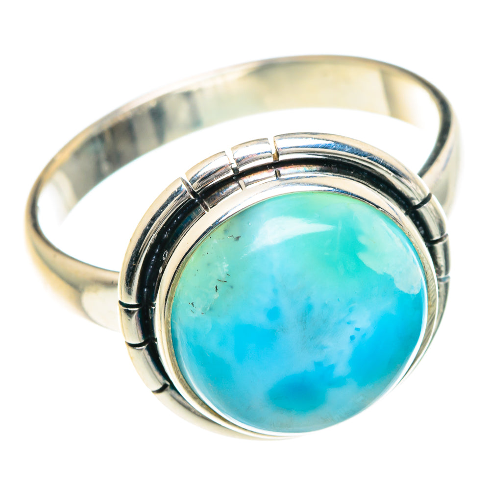 Larimar Rings handcrafted by Ana Silver Co - RING88233