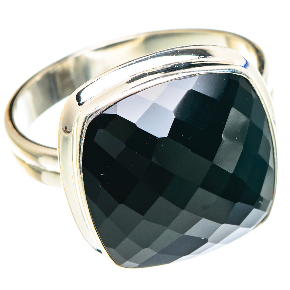 Black Onyx Rings handcrafted by Ana Silver Co - RING88248 - Photo 2