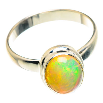 Ethiopian Opal Rings handcrafted by Ana Silver Co - RING88251
