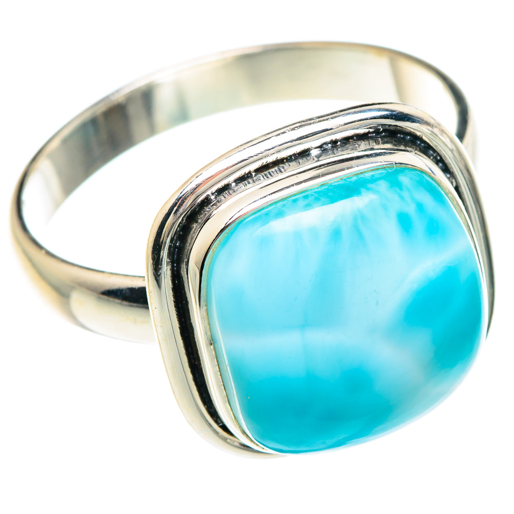Larimar Rings handcrafted by Ana Silver Co - RING88263