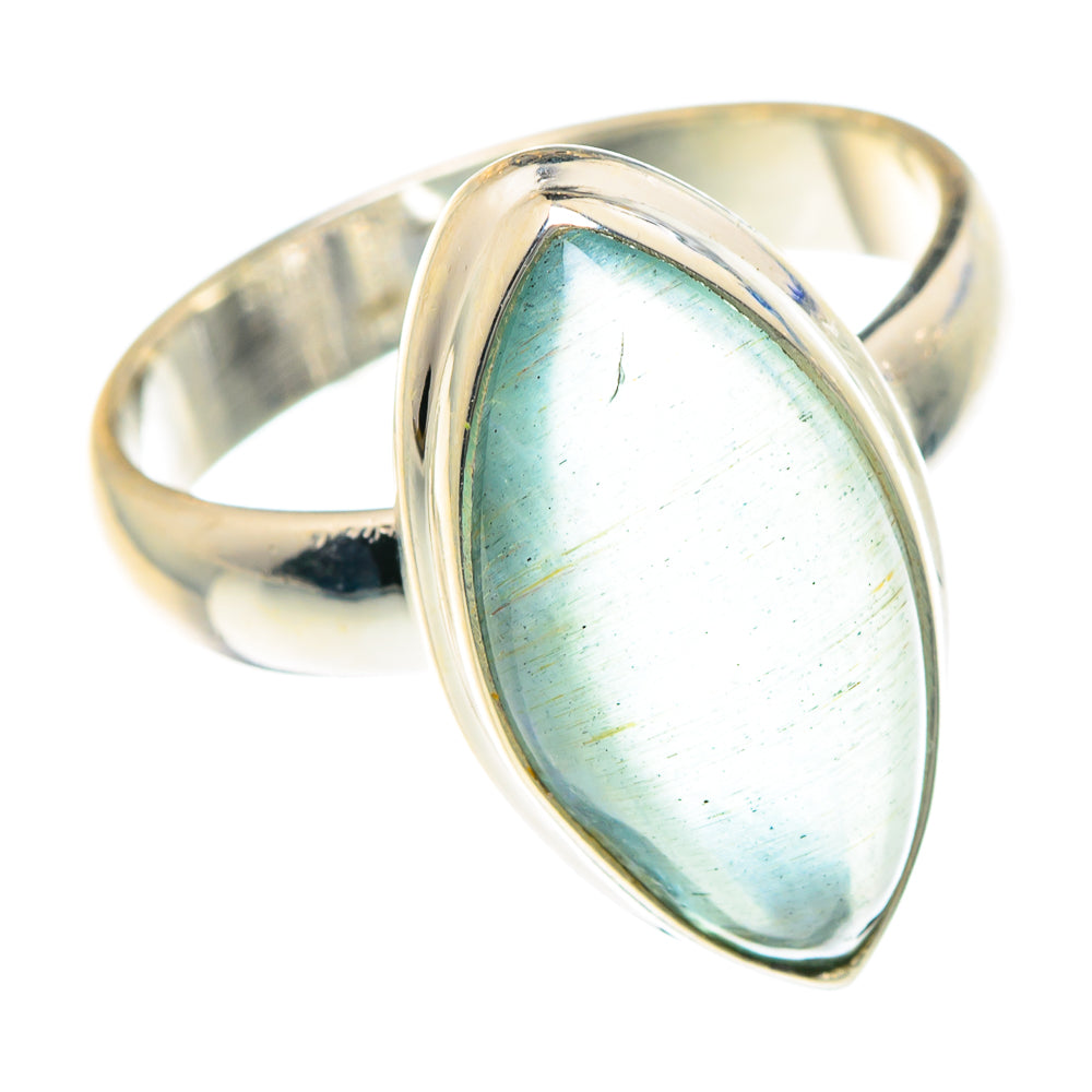 Aqua Chalcedony Rings handcrafted by Ana Silver Co - RING88286