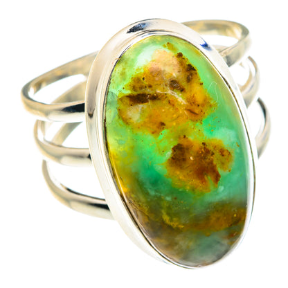 Peruvian Opal Rings handcrafted by Ana Silver Co - RING88292