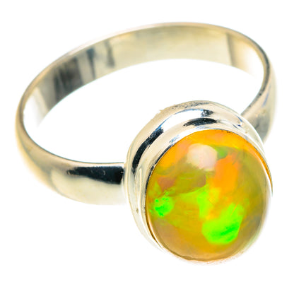 Ethiopian Opal Rings handcrafted by Ana Silver Co - RING88306