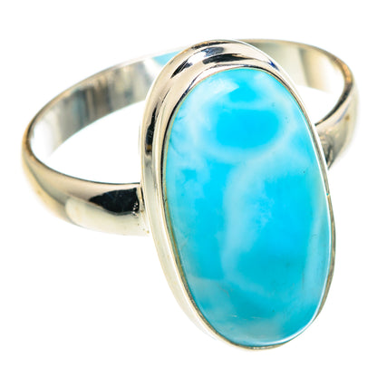 Larimar Rings handcrafted by Ana Silver Co - RING88309