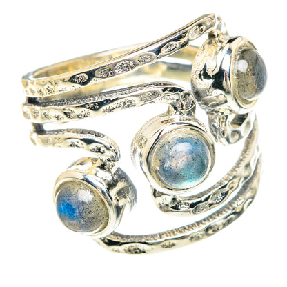Labradorite Rings handcrafted by Ana Silver Co - RING88312