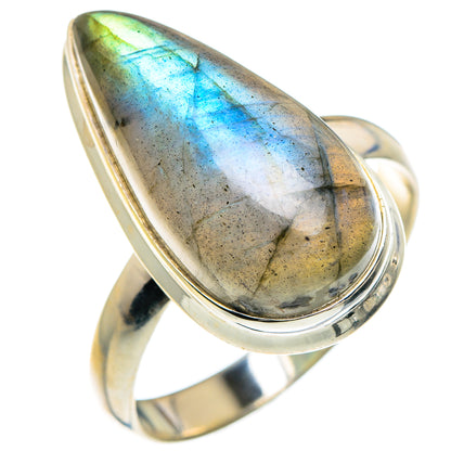 Labradorite Rings handcrafted by Ana Silver Co - RING88316