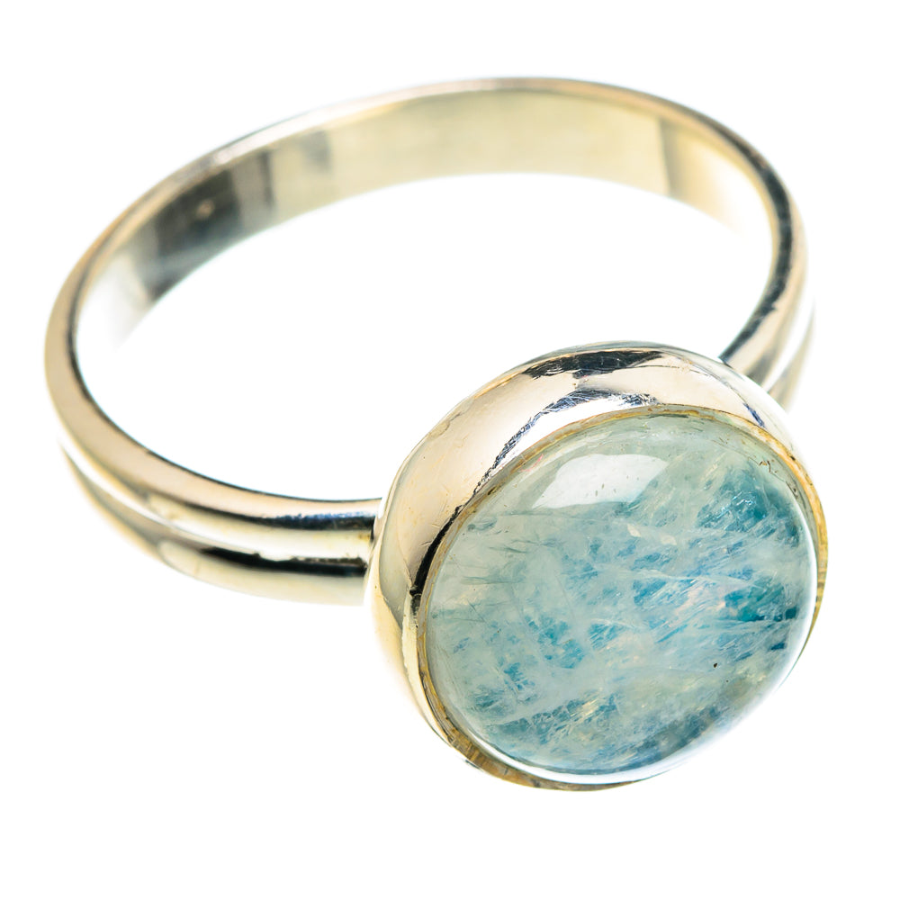 Rainbow Moonstone Rings handcrafted by Ana Silver Co - RING88317
