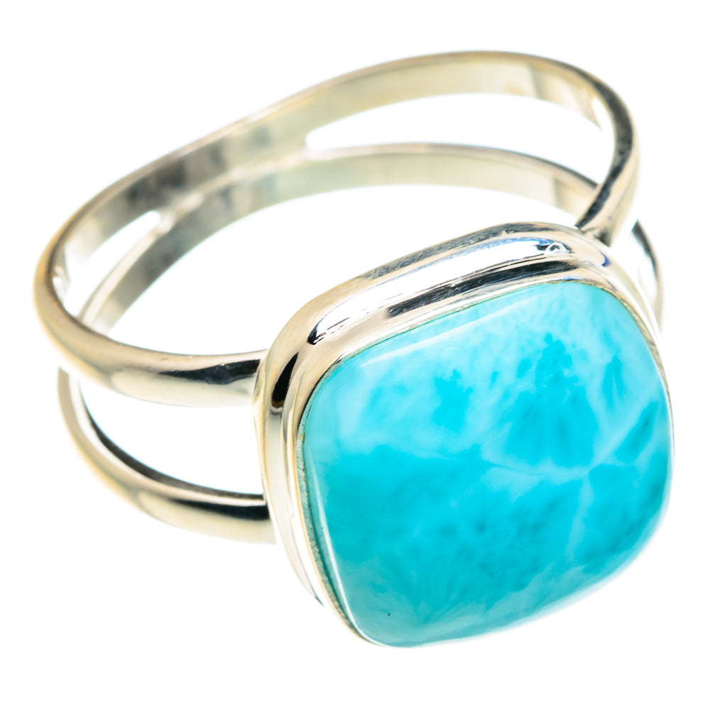 Larimar Rings handcrafted by Ana Silver Co - RING88337