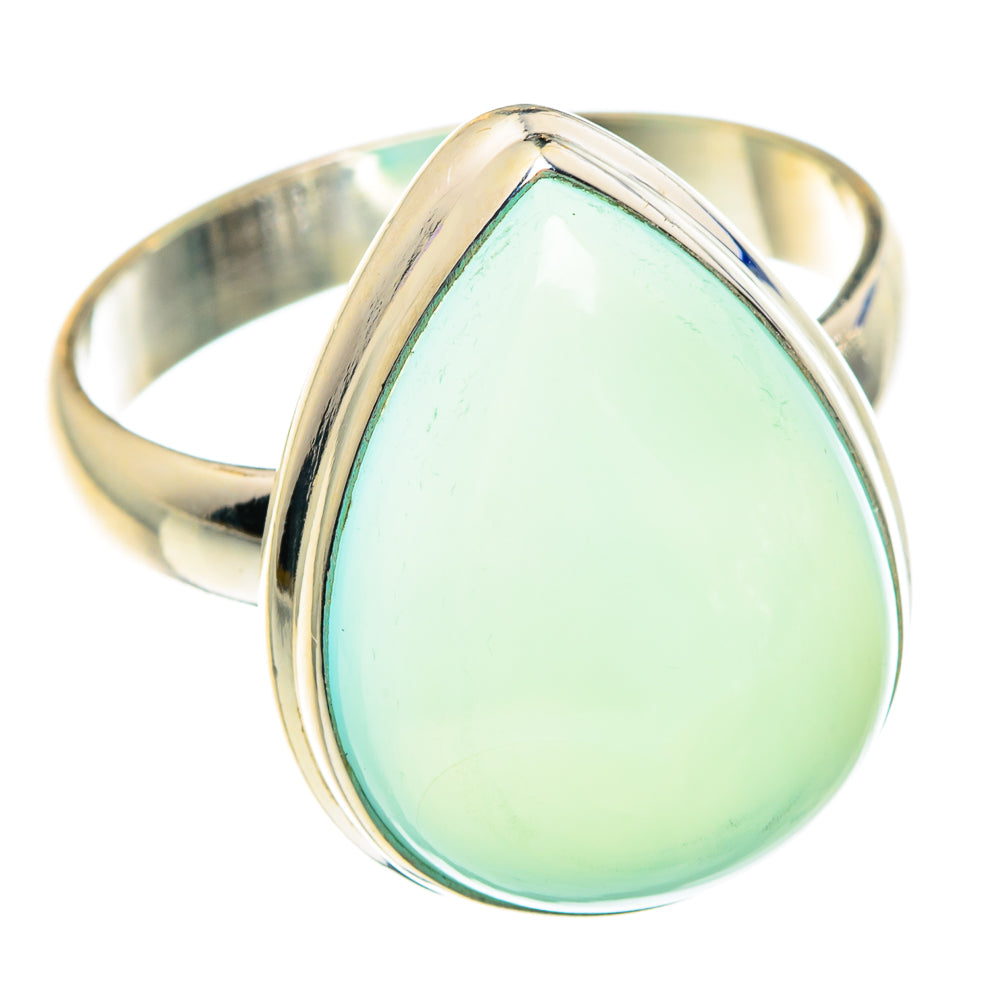 Aqua Chalcedony Rings handcrafted by Ana Silver Co - RING88338